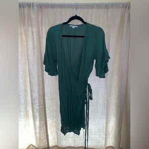 O’Neil wrap dress short sleeve
